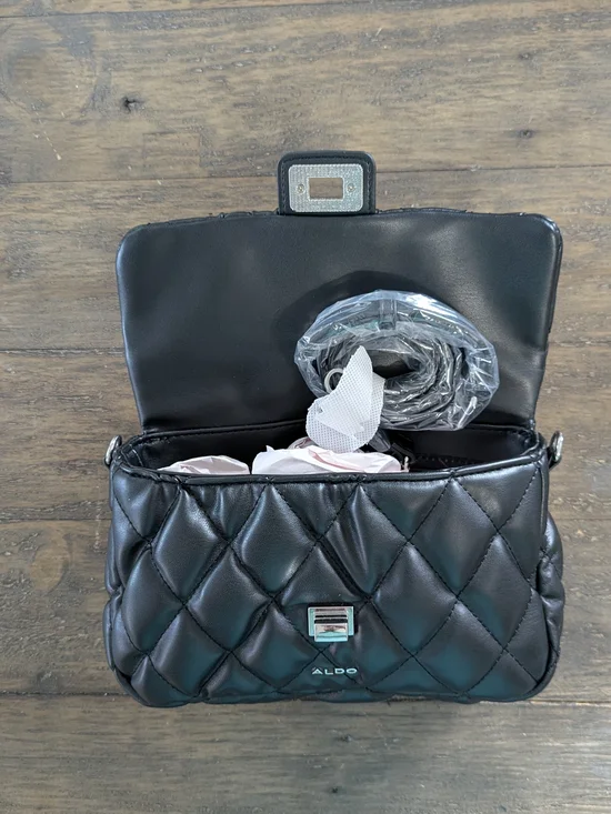 Aldo Women's Luxury Leather Handbag, Brand New Never Used - Picture 5 of 5